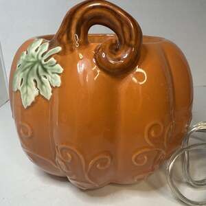 Yankee Candle Pumpkin Electric Wax Warmer/Burner Ceramic Orange SPW-24